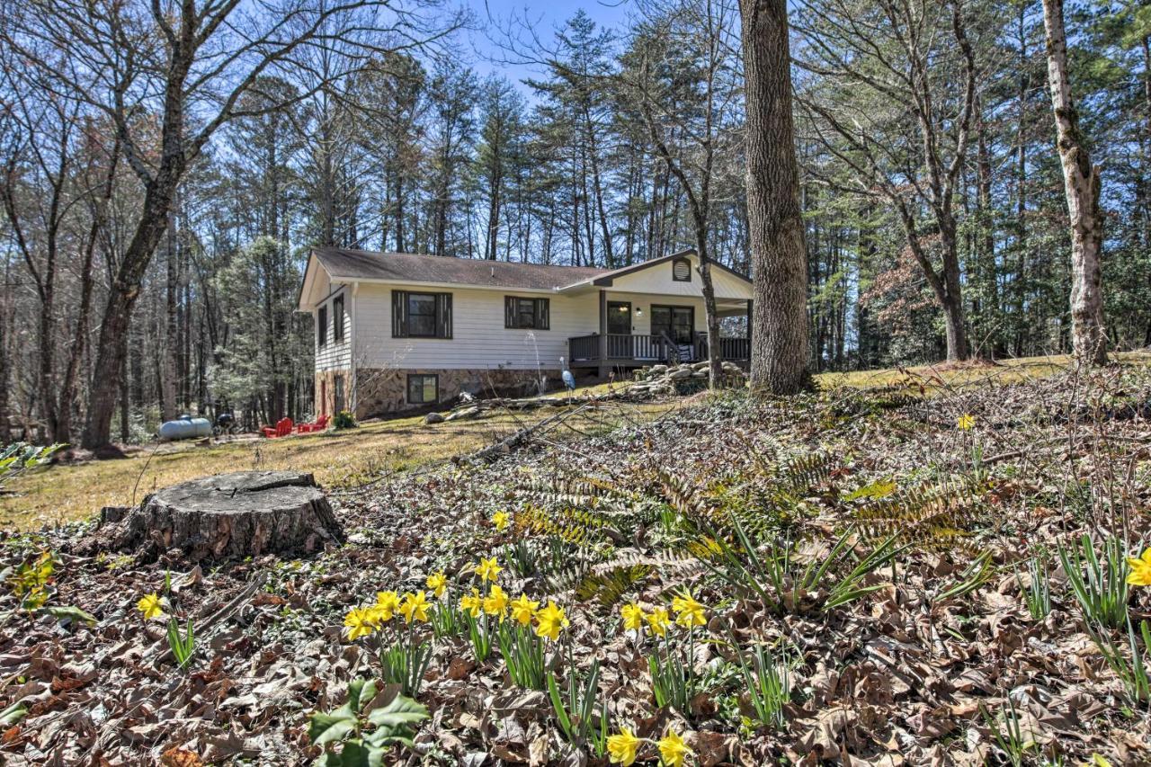 2 Mi To Lake Blue Ridge Yellowbird Cottage Exterior photo